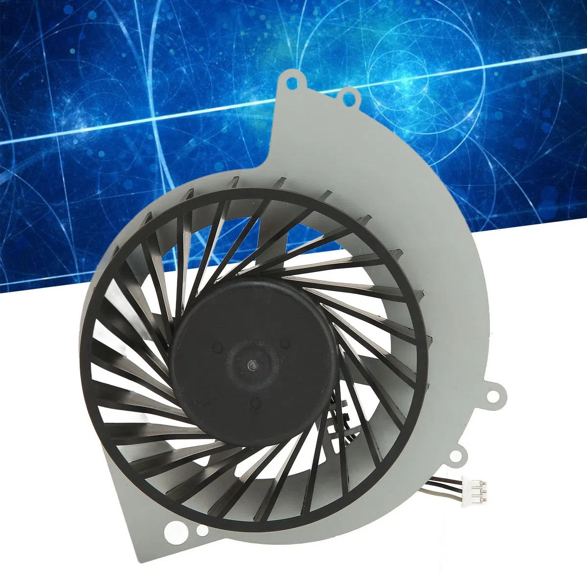 Ventilador de Refrigeración Interno de Repuesto para PS4, 12V 1.4a Ventilador de Refrigeración de CPU de 3 Pines para CUH 1200 CUH 12XX CUH 1200AB01 1200AB02 1215a 1215B Series