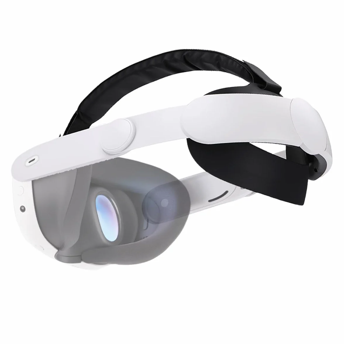 NK Correa para Gafas de Realidad Virtual, Compatible con Meta Quest 3S y Quest 3, Longitud Ajustable y Recubrimiento Acolchado - Color Blanco
