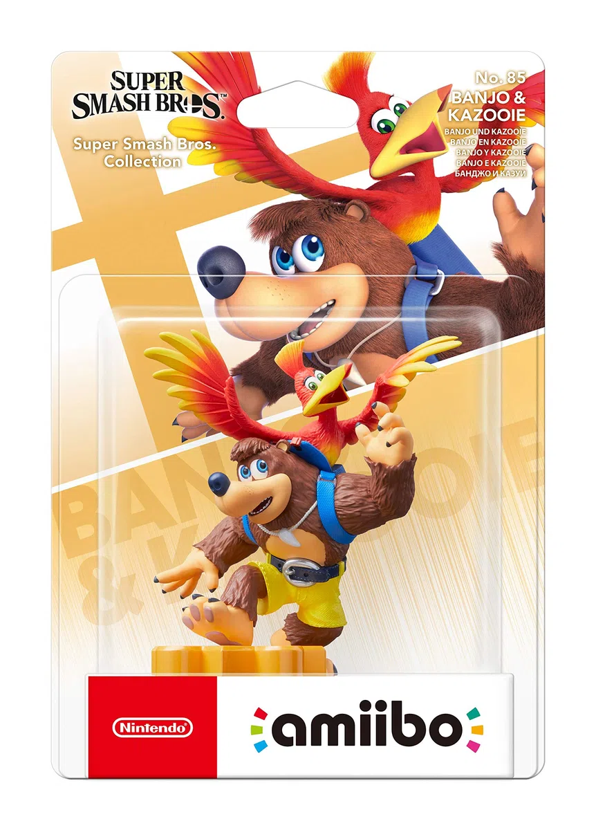 amiibo Banjo Kazooie (colección Super Smash Bros.)