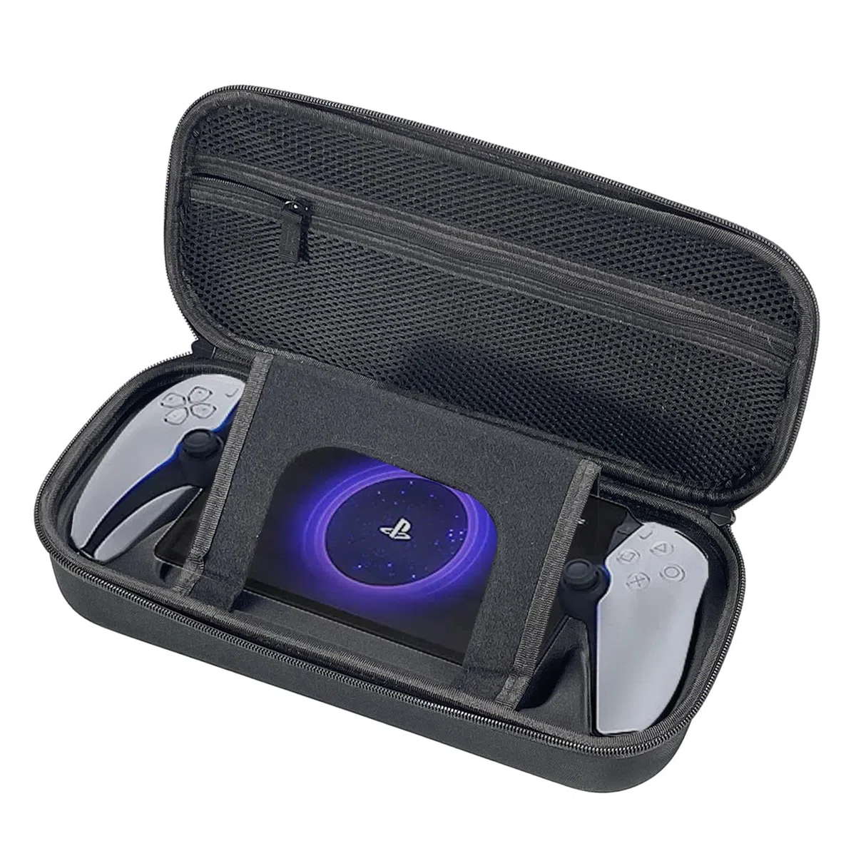 GMUJIAO Compatible con Sony Playstation Portal - Funda Protectora para Juegos Portátil, Caja Estuche de Viaje - Negro