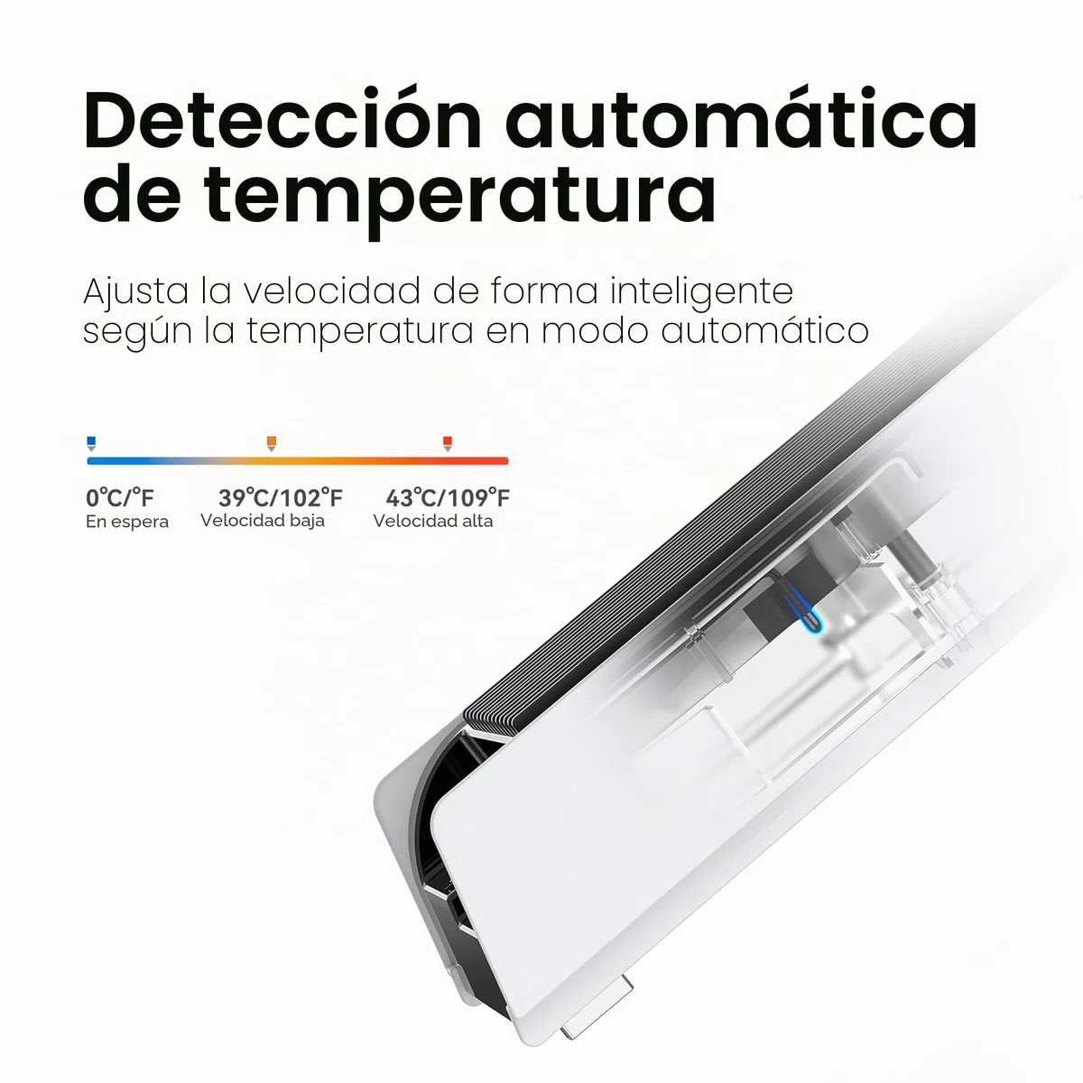 KIWIHOME Ventilador de refrigeración para accesorios PS5, ventilador silencioso actualizado con 3 ventiladores y USB externo para PS5 Digital/Ultra HD Consola, No para PS5 Slim (Blanco)