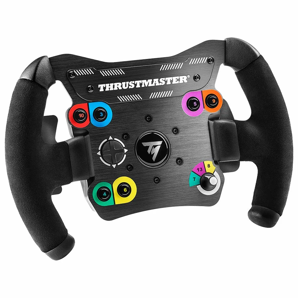 Thrustmaster TM Open Wheel Add-On - Aro de Volante Desmontable (Estilo F1 / GT, Grip de Ante, Levas de Metal, Compatible con PS5, Xbox y PC) Negro
