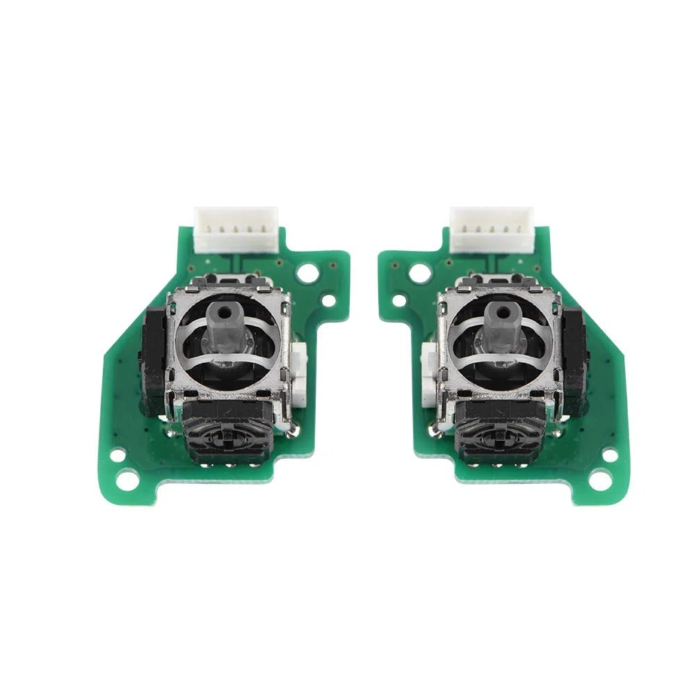 Yctze Joystick analógico 3D, Joystick de Unidad de Control de Repuesto de 2 Piezas, módulo de Sensor analógico para Wii U Gamepad Controller