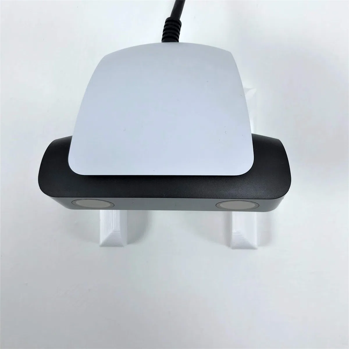 3D Cabin Soporte de Escritorio para cámara PS5 HD para PlayStation 5, Color Blanco