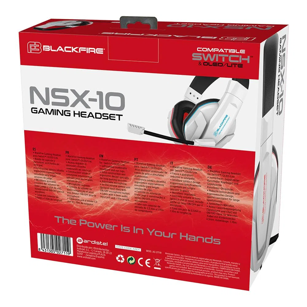 Ardistel - Blackfire Gaming Headset NSX-10 (Nintendo Switch)