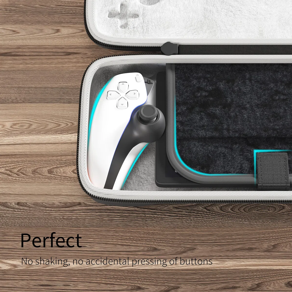 iofeiwak Funda rígida de transporte para PS Portal-PlayStation 5 Remote Player Bolsa de almacenamiento portátil delgada [Ligera][Impermeable][Protección completa]