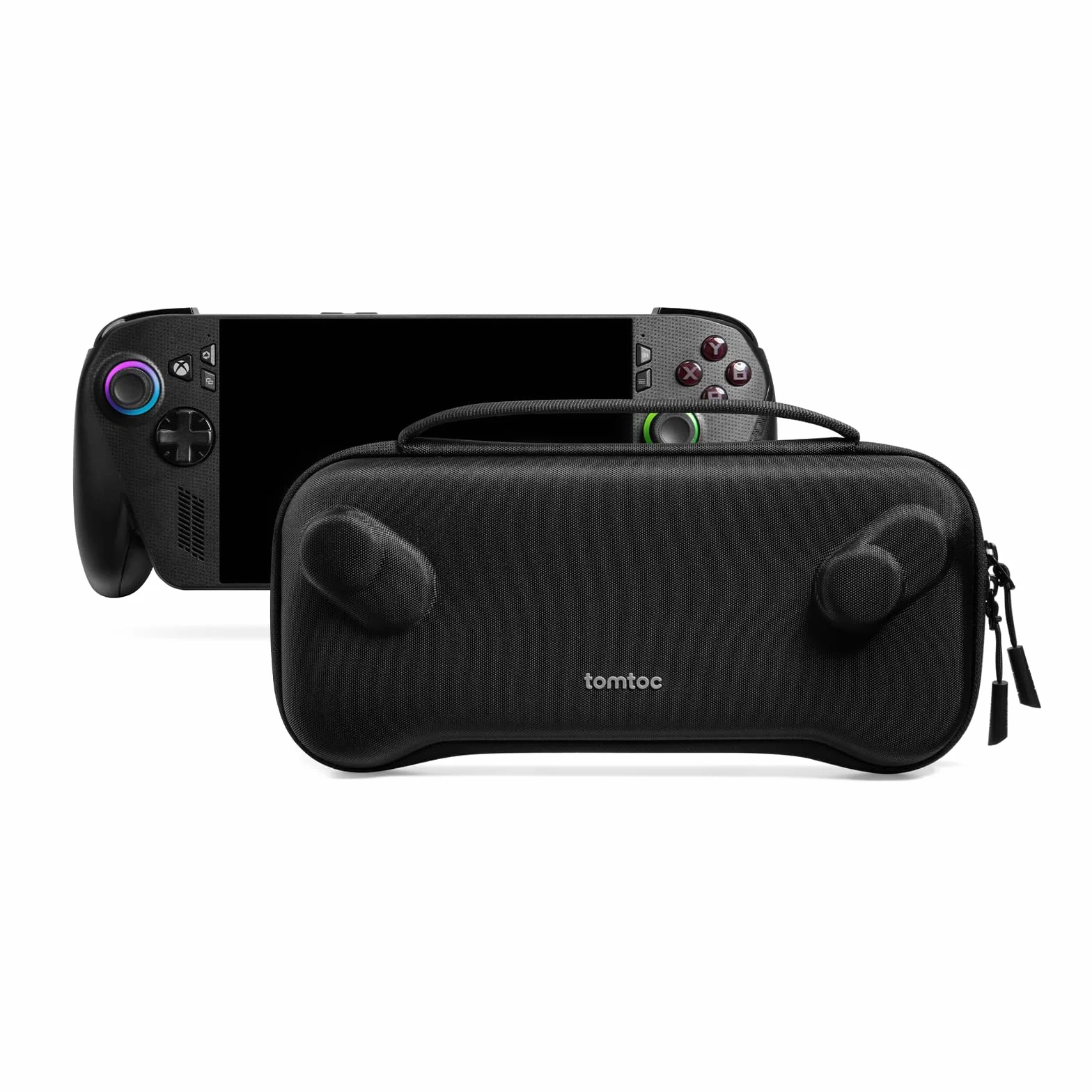 tomtoc Funda de Transporte Compatible con ASUS ROG Xbox Ally / Xbox Ally X 2025, Slim Carcasa Delgada, Case Protectora, Bolsa Dura Portátil de Viaje para Consola, Funda Ligera de Viaje