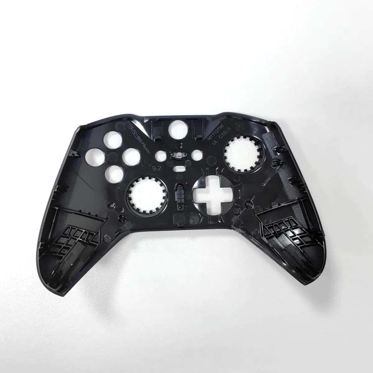Carcasa de Repuesto Cáscara Frontal Placas de Cubierta Funda Accesorios para Xbox Elite Series 2 Controller (Negro)