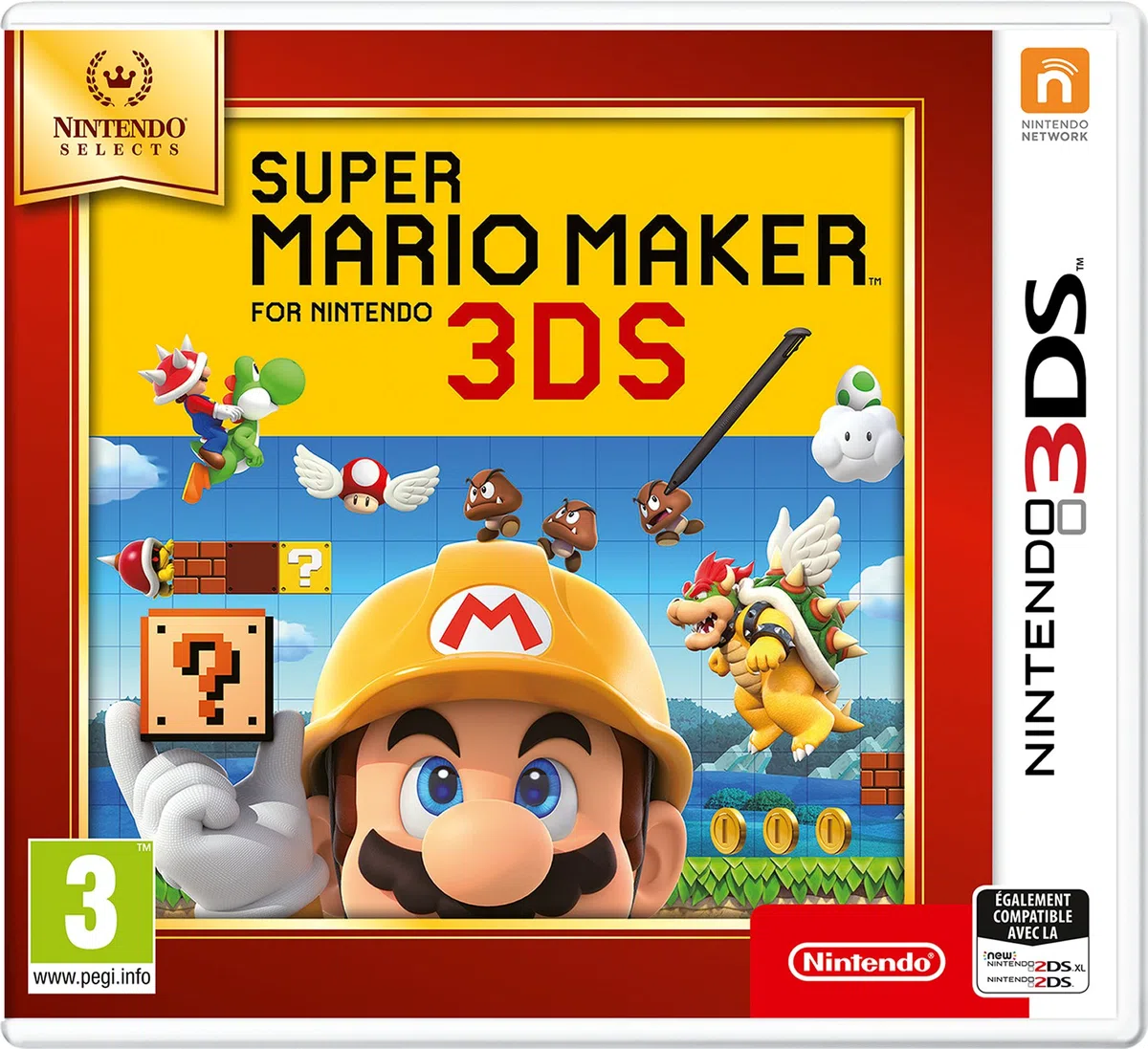 Super Mario Maker pour Nintendo 3DS - SELECTS [Importación francesa]