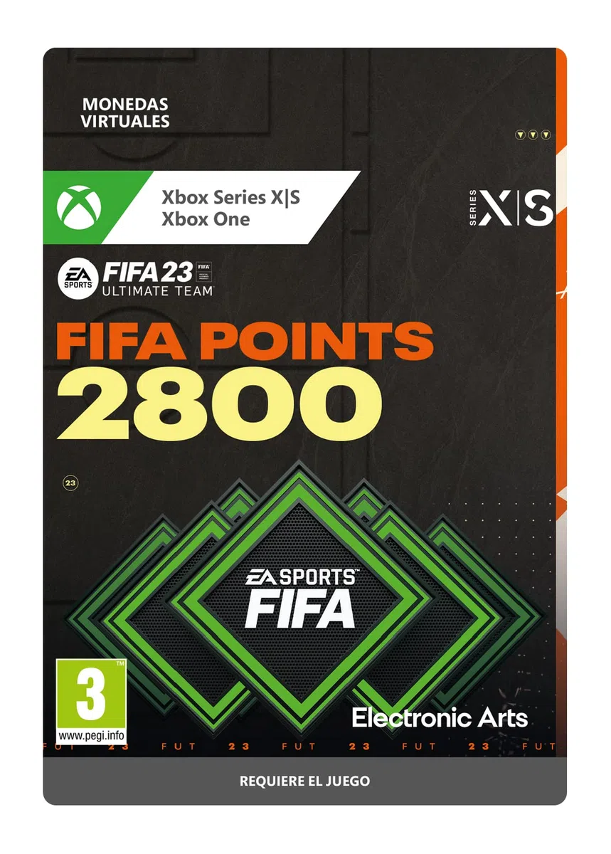 FIFA 23 : 2800 FIFA Points - Xbox One/Series X-S - Código de descarga