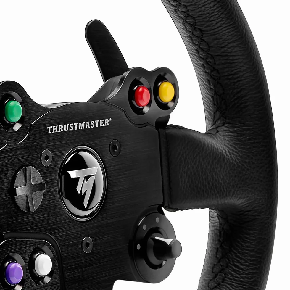Thrustmaster 4060057 mando y volante PC, Playstation 3, PlayStation 4, Xbox One Negro - Volante/mando (Volante, PC, Playstation 3, PlayStation 4, Xbox One, Digital, Alámbrico, Negro, Cuero)