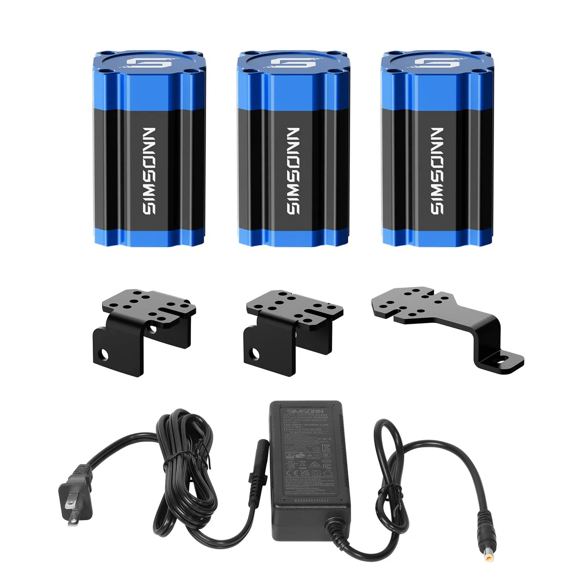 SIMSONN Pedales para Simulador de Carreras Módulo de Motor de Vibración Reactor de Pedales Hápticos VAM y VAM Pro (VAM PRO 3PCS PER SET)
