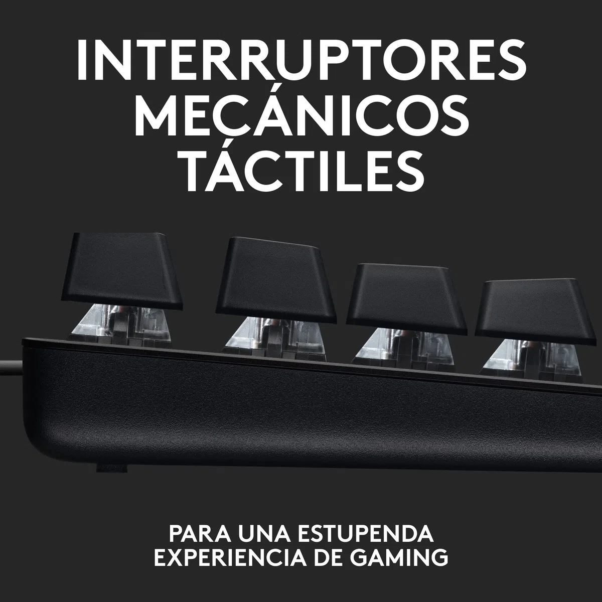 Logitech G G413 TKL SE Teclado Mecánico Gaming, Disposición QWERTY Pan Nordic, Táctil - Negro
