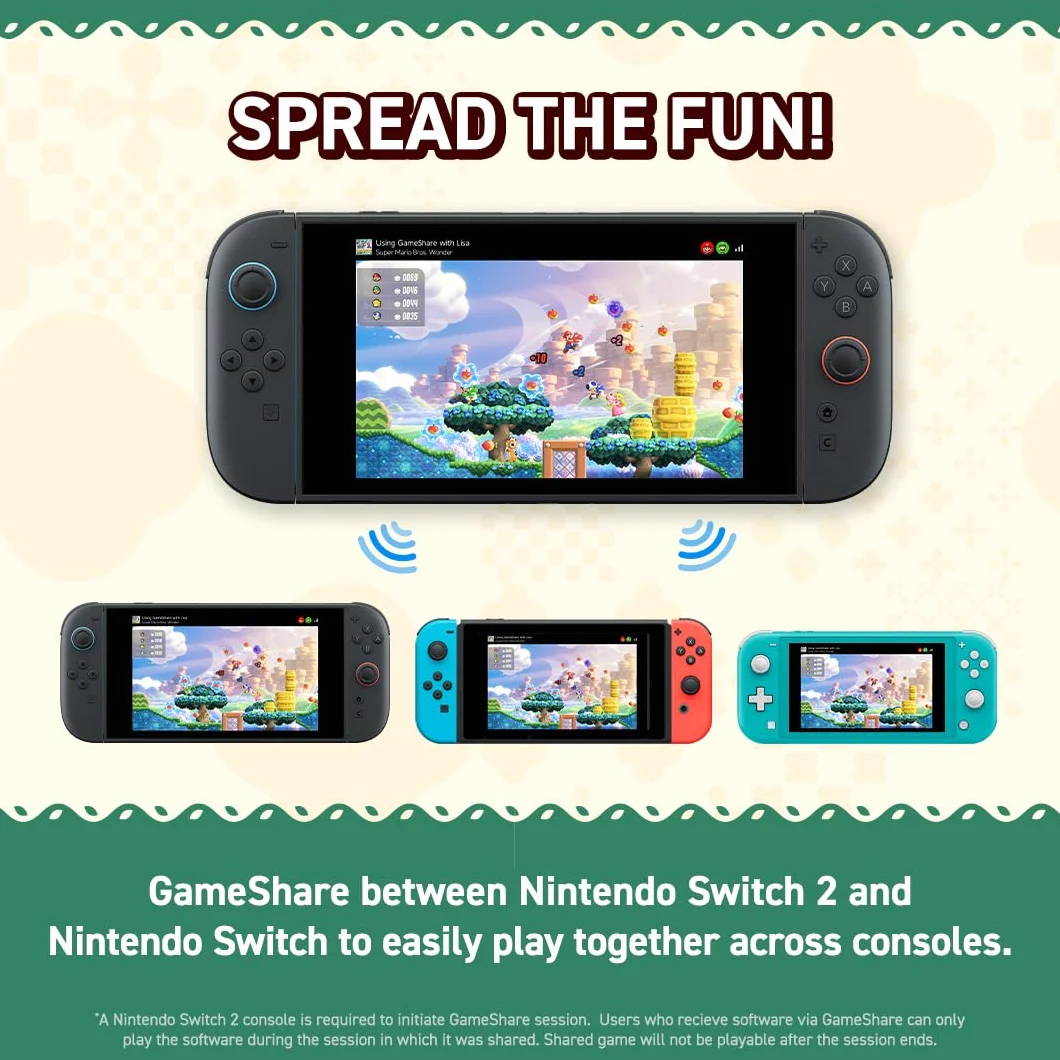 Super Mario Bros. Wonder - Carpeta Switch 2 Edition