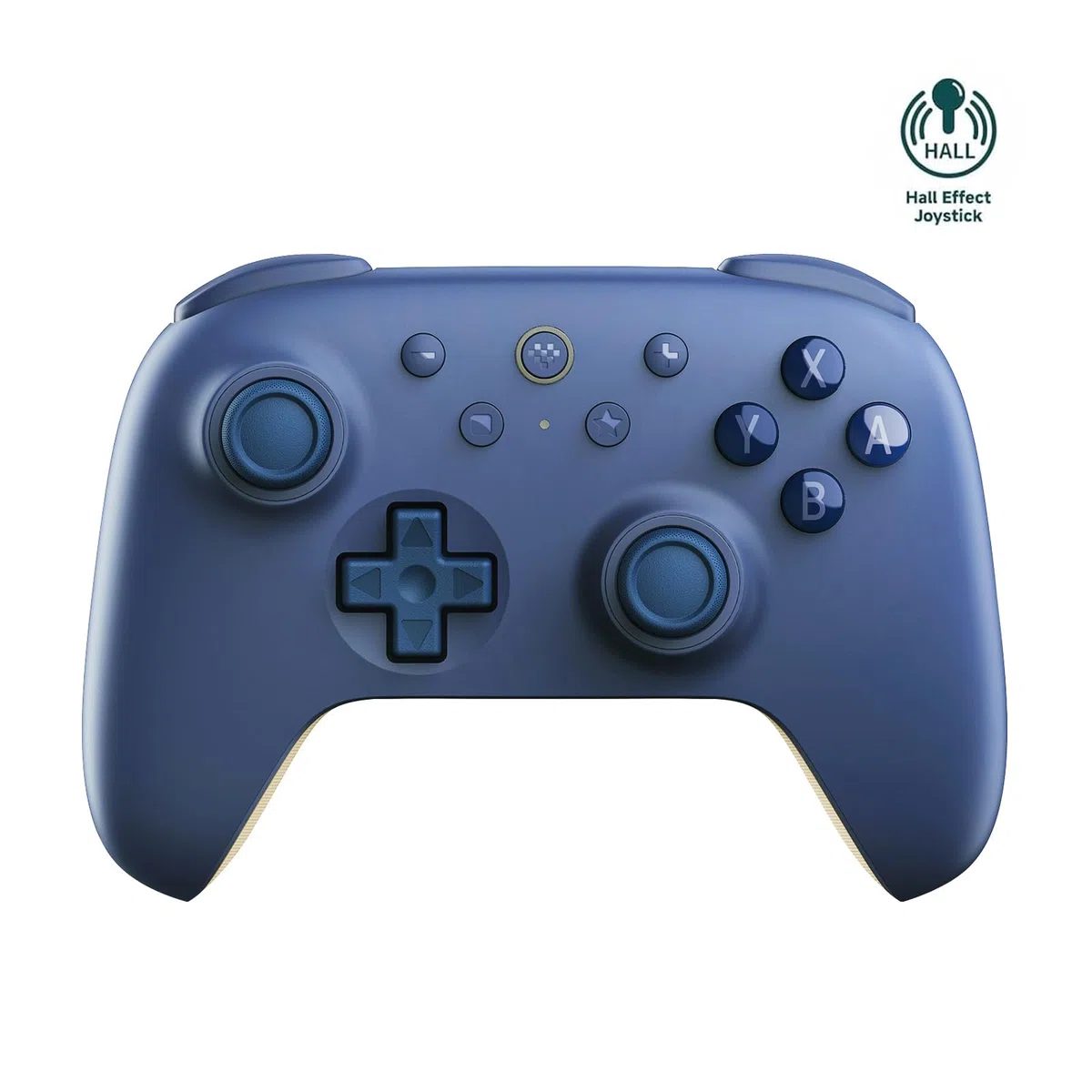 AKNES 8Bitdo Ultimate 2C Mando Bluetooth para Switch 2/ Switch, Joysticks de Efecto Hall, Gatillos Digitales No Lineales, Bumpers L4/R4 Remappable, Control de Movimiento de 6 Ejes - Azul oscuro