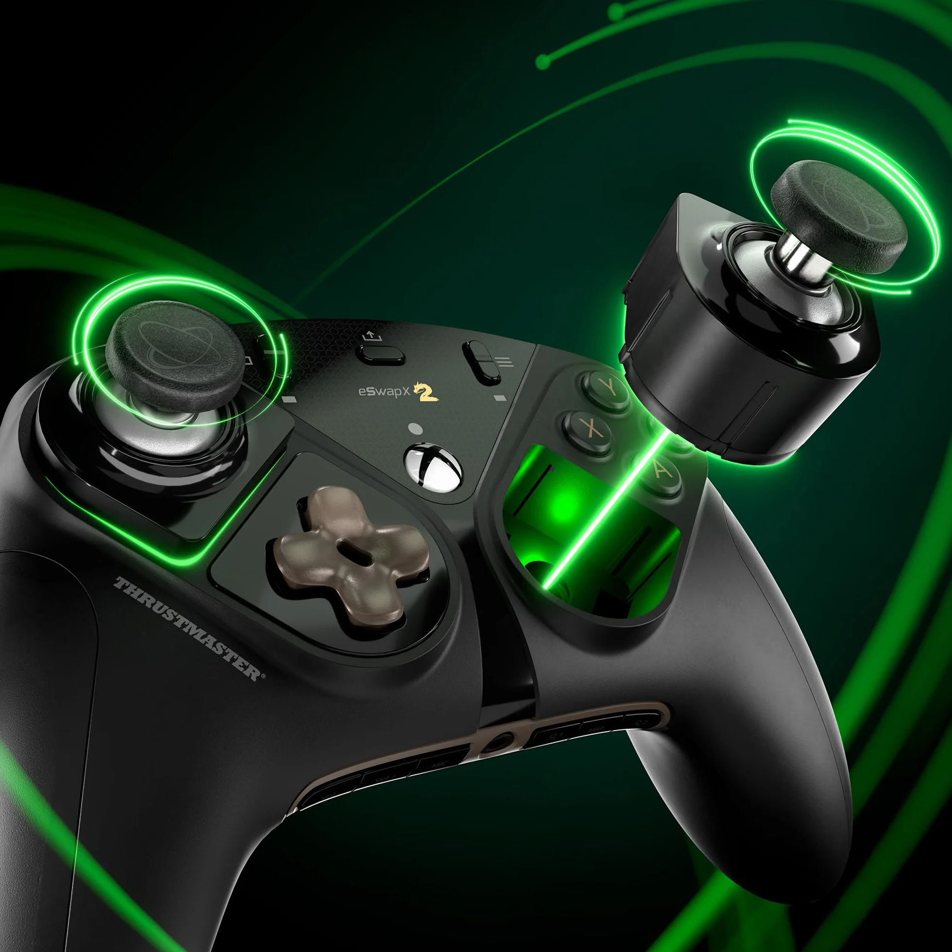 Thrustmaster ESWAP SH5 Hall Stick Module, Mini-Stick Modular con Efecto Hall H.E.A.R.T. y Antideriva Compatible con la gama ESWAP | Oficial para Xbox
