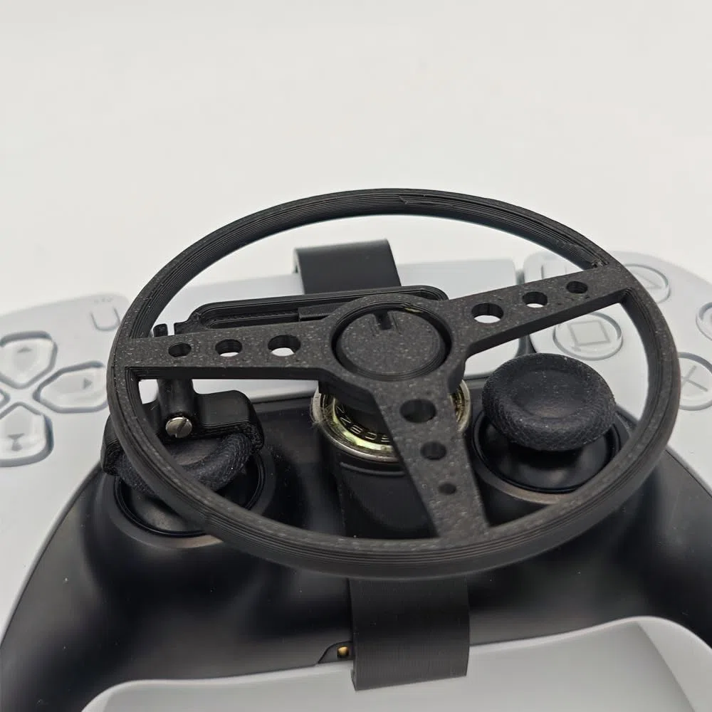 Genérico Mini Volante para PS5 y PS5 slim Game Controller, Accesorios de repuesto Add-on