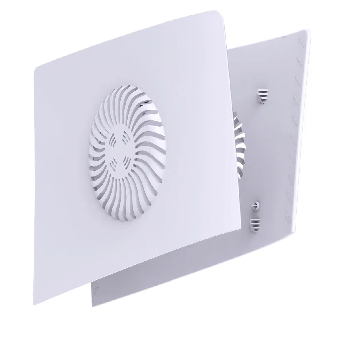 Placa Frontal Superior para PS5 Pro, Placa Frontal para Panel Trasero, Placa de Repuesto para Funda Antipolvo - Blanco