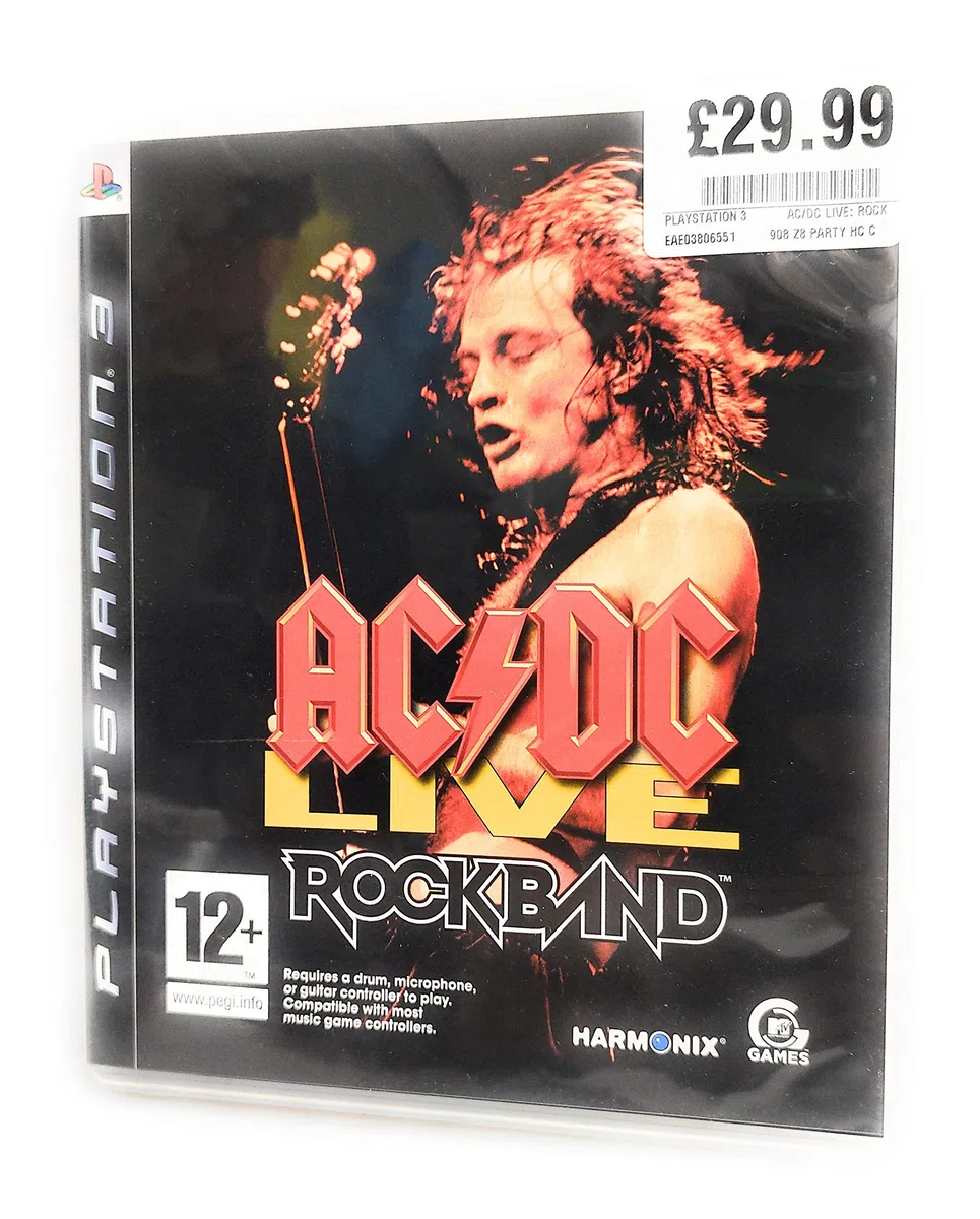 Ac/Dc Live Rockband Ps3 Uk
