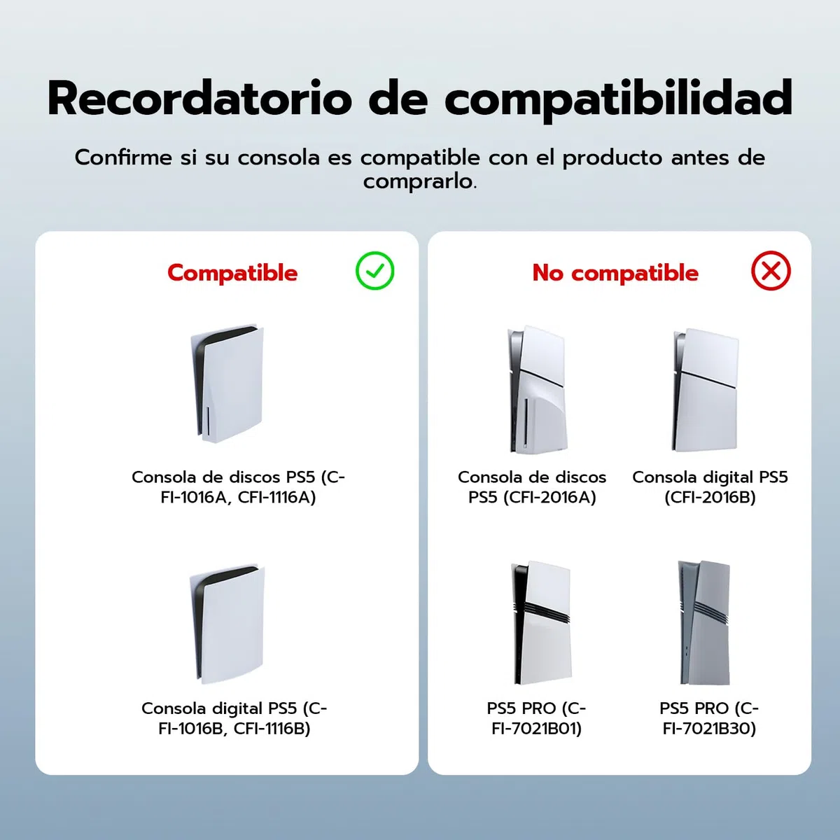 Mcbazel - Estación de Carga Vertical para Consola PS5, Soporte Multifuncional con luz Azul y LED, Carga rápida para mandos de Juego para Consola PS5 - Blanco (no para PS5 Slim)