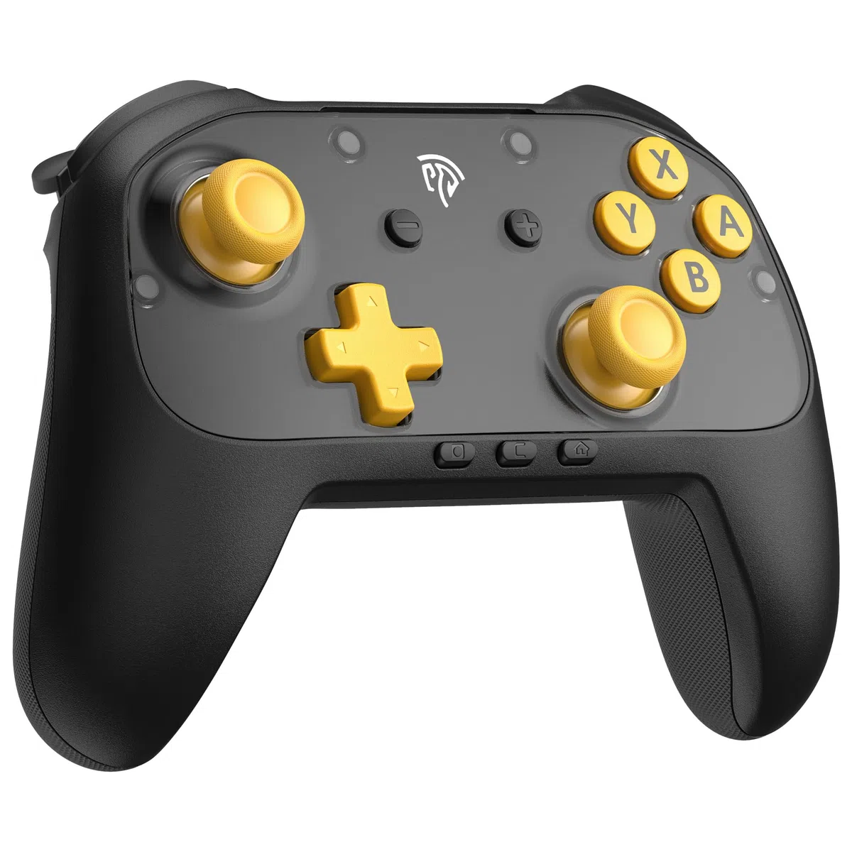EasySMX S10C Controlador para Switch 2 con función de activación, movimiento de 9 ejes, función de programación nativa, controlador Switch 2 Pro con paneles frontales magnéticos – Negro
