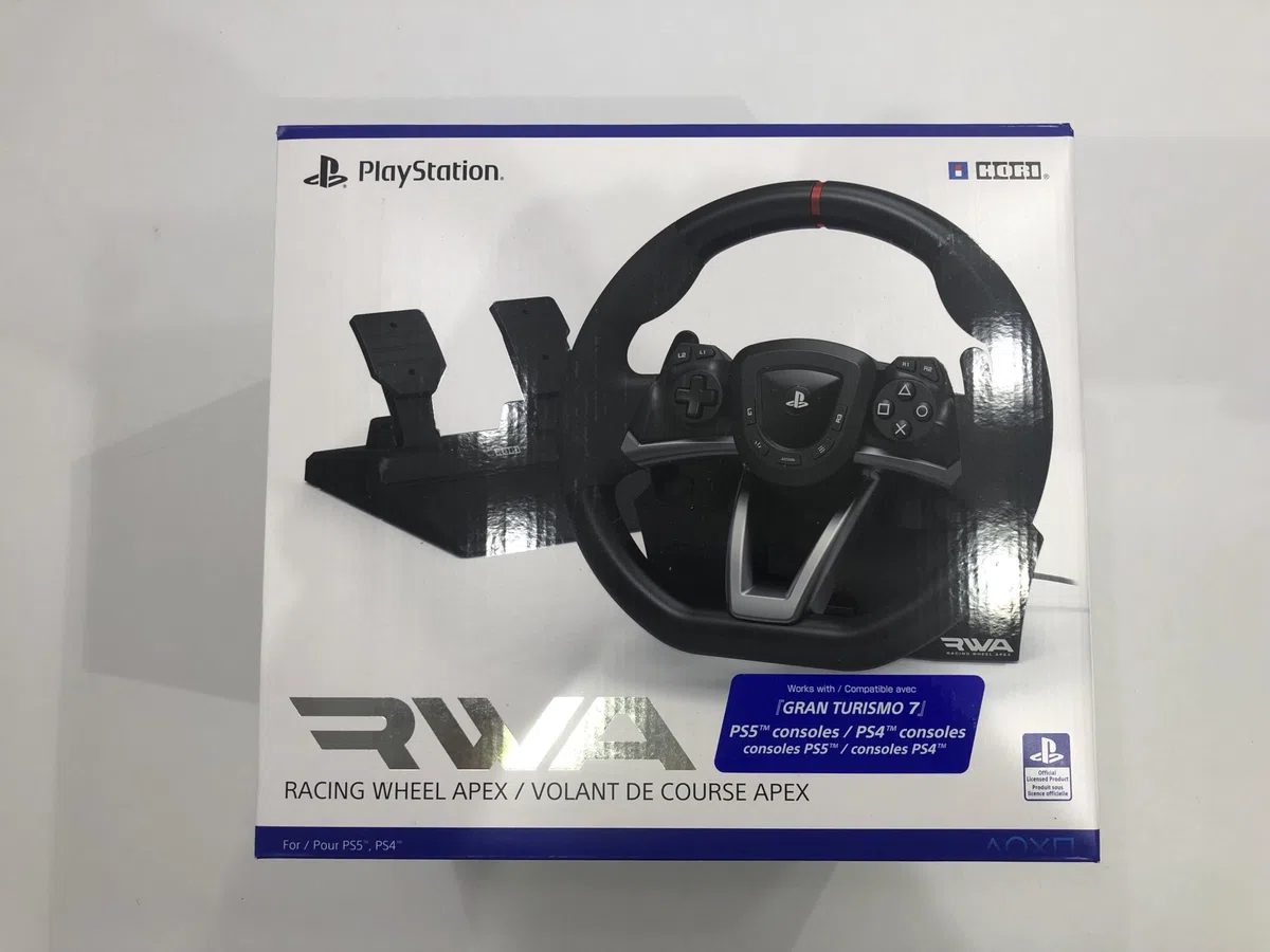 Volante y Pedales Hori RWA con licencia Sony PlayStation 4/5 [Nuevo modelo compatible con PS4/PS5] + Gran Turismo 7 [Playstation 5]