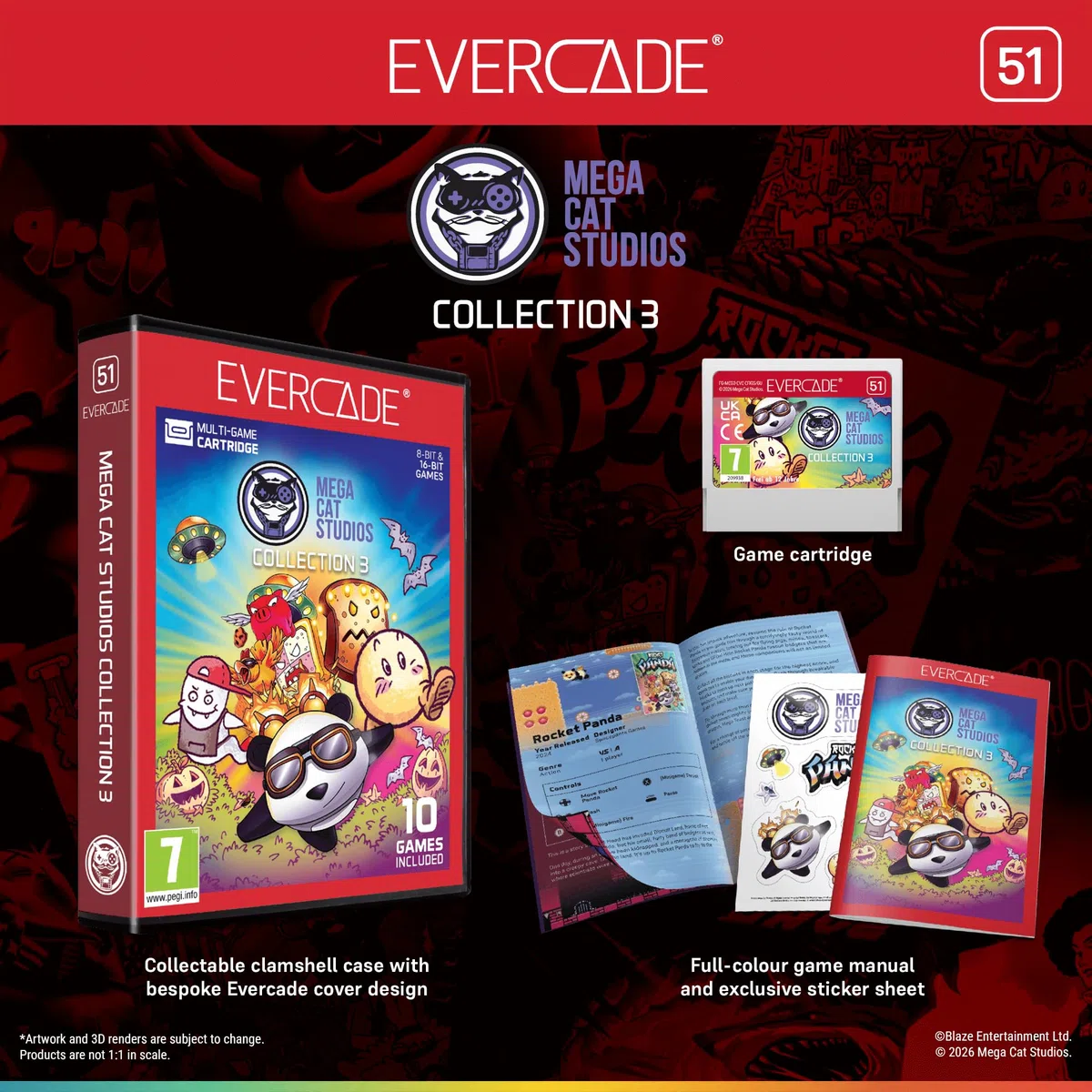 Evercade Mega Cat Studios Collection 3
