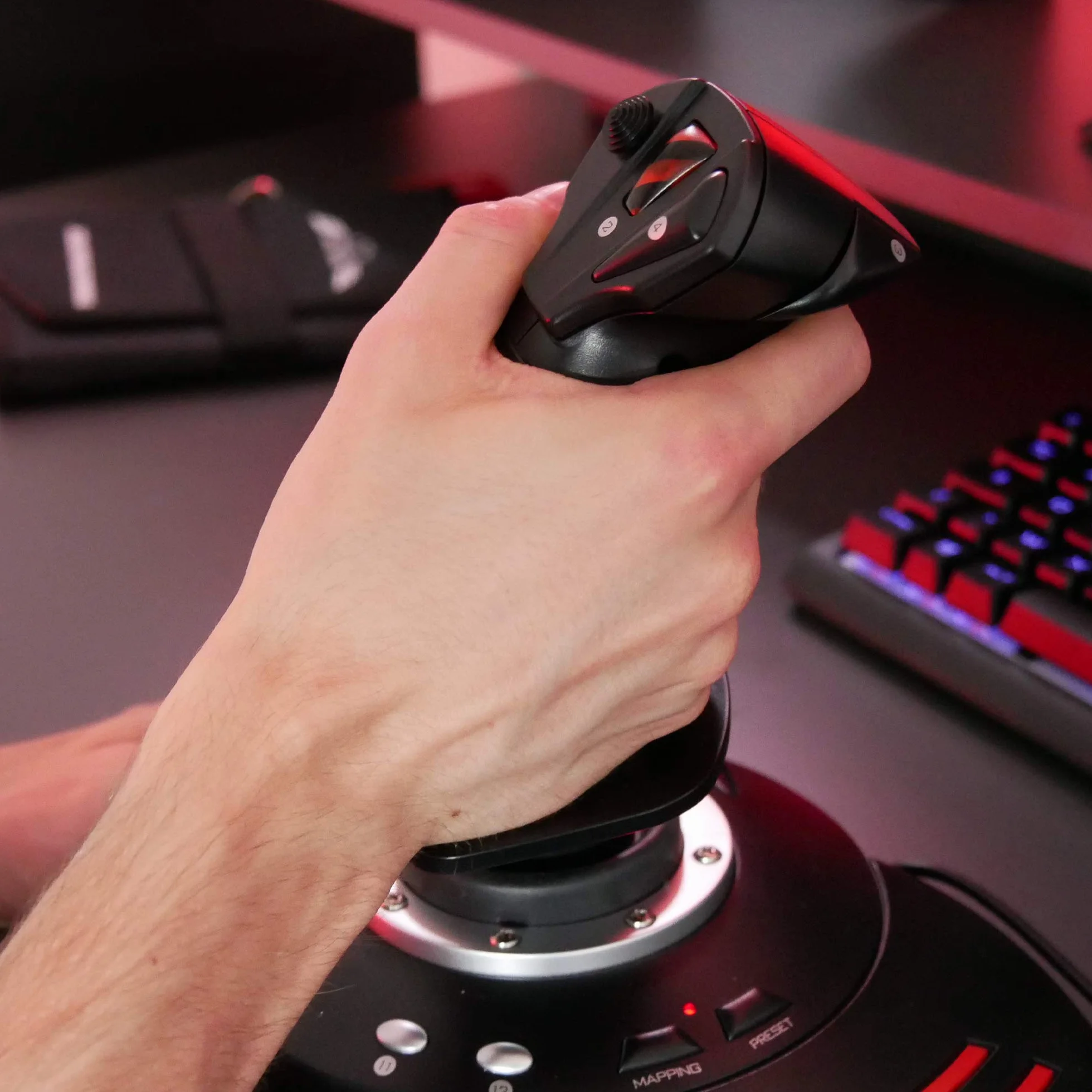 Thrustmaster T.Flight Hotas X - Joystick y Maneta de Control para Simuladores de Vuelo, Precisión Avanzada, Compatible con PC, Ideal para Microsoft Flight Simulator y Juegos de Aviación
