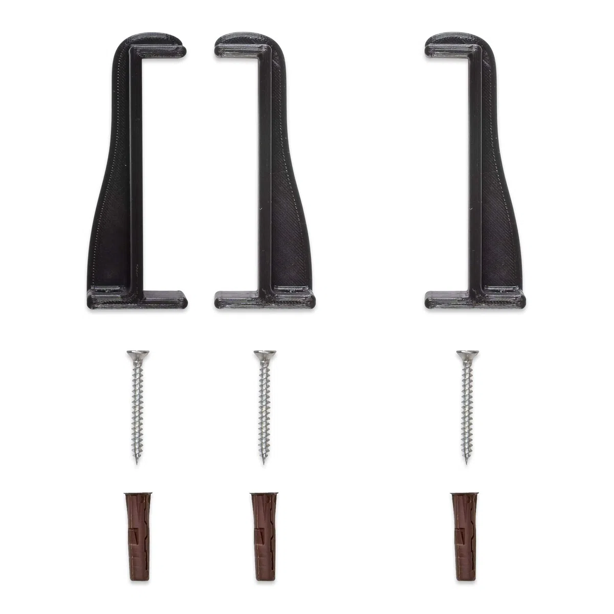 P3D-Lab Wall Mount/Bracket/Hanger for Xbox One Game Console Black (NOT for X/S or Series X/S)
