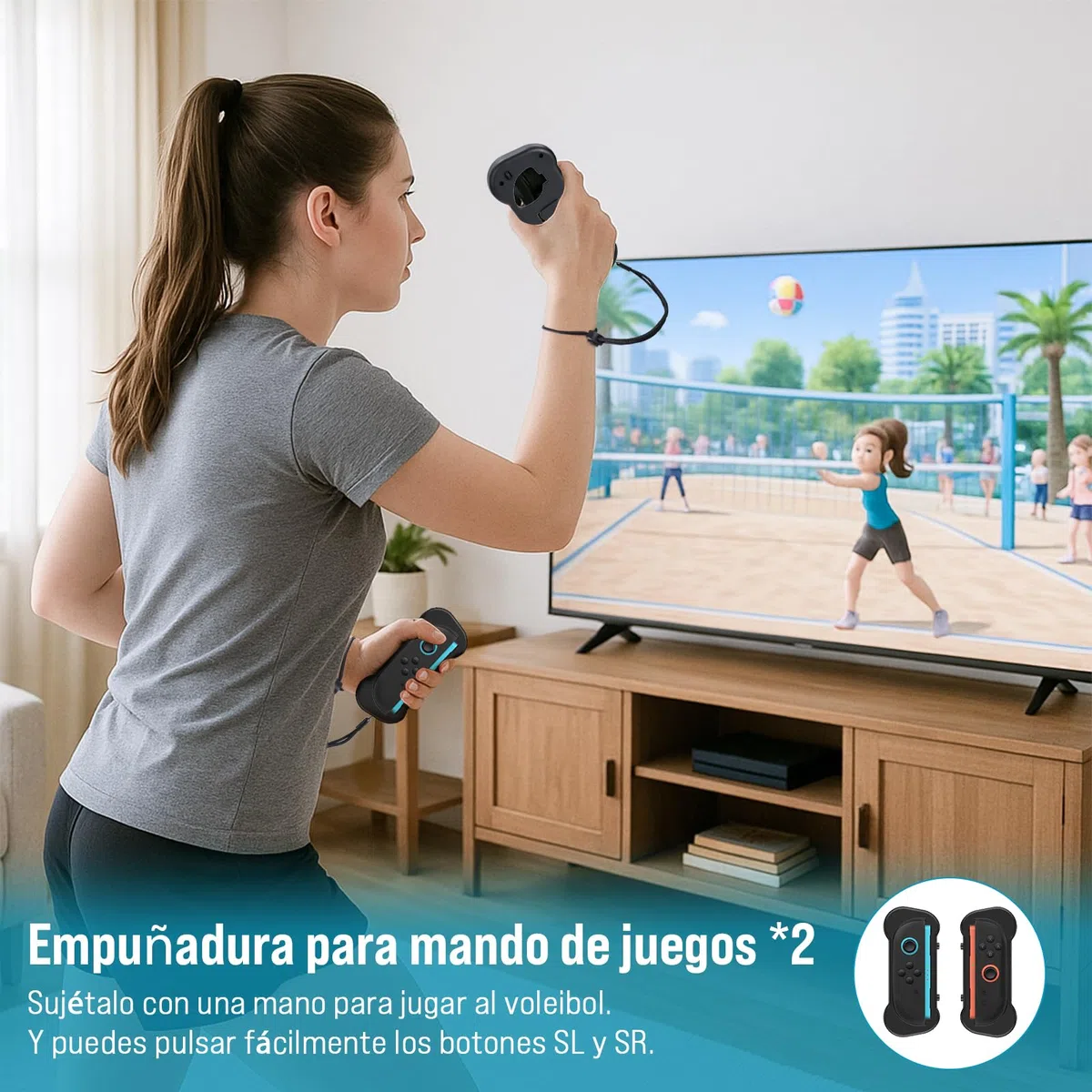 LONGYI Switch 2 Juego de Accesorios Deportivos para Switch 2 12 en 1 Paquete de Accesorios Deportivos para JoyCon, Fiesta Familiar Paquete de Accesorios de Juegos Deportivos