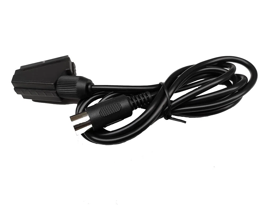 Link-e : Cable Scart Compatible con la Consola Sega Megadrive/Genesis 1er Modelo Version PAL (NO Compatible con SEGA Megadrive 2 o 1 no PAL)