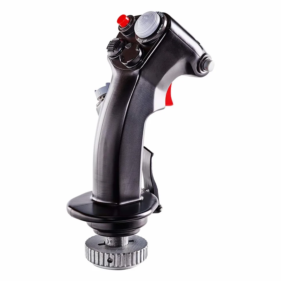 Thrustmaster F-16C Viper™ HOTAS Add-On Grip - Réplica de Palanca de Vuelo Escala 1:1 (Construcción en Metal, 19 Botones de Acción, Licencia Oficial de la U.S. Air Force, PC) Negro