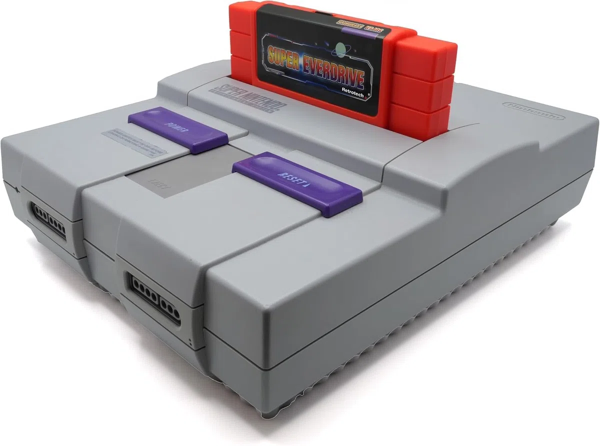 Super Everdrive - Cartucho de tarjeta de juego 800 en 1 para consola SNES Super Nintendo de 16 bits