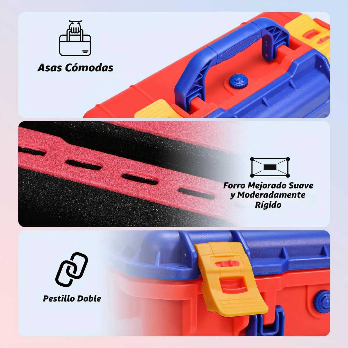 FPVtosky Estuche rígido para Switch 2, Bolsa de Viaje portátil Impermeable para Accesorios de Switch 2, Tiene Capacidad para 2 Pro Controllers, 22 Tarjetas de Juego y Cable HDMI(en Color)
