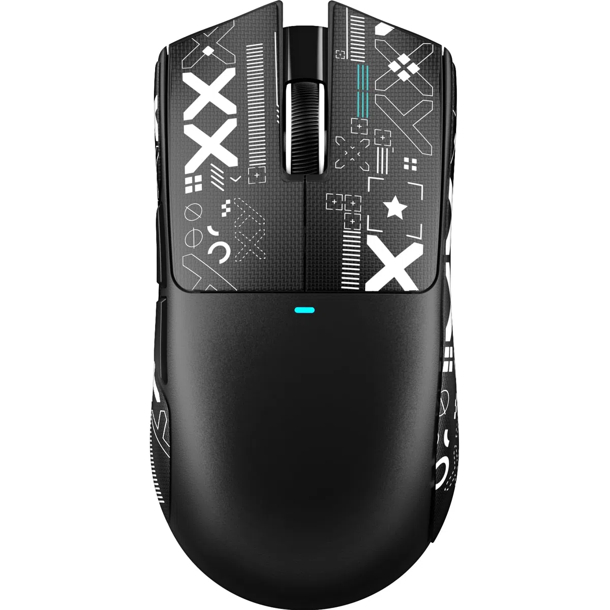 ATTACK SHARK X11 SE Ratón Gaming Inalámbrico, Sensor Gaming PixArt PAW3311, BT/2.4G Inalámbrico/Cableado, 22000 dpi, 65 Horas, Ratón para Oficina y Gaming para Win11/Xbox/PS/Mac (Negro + Cinta)