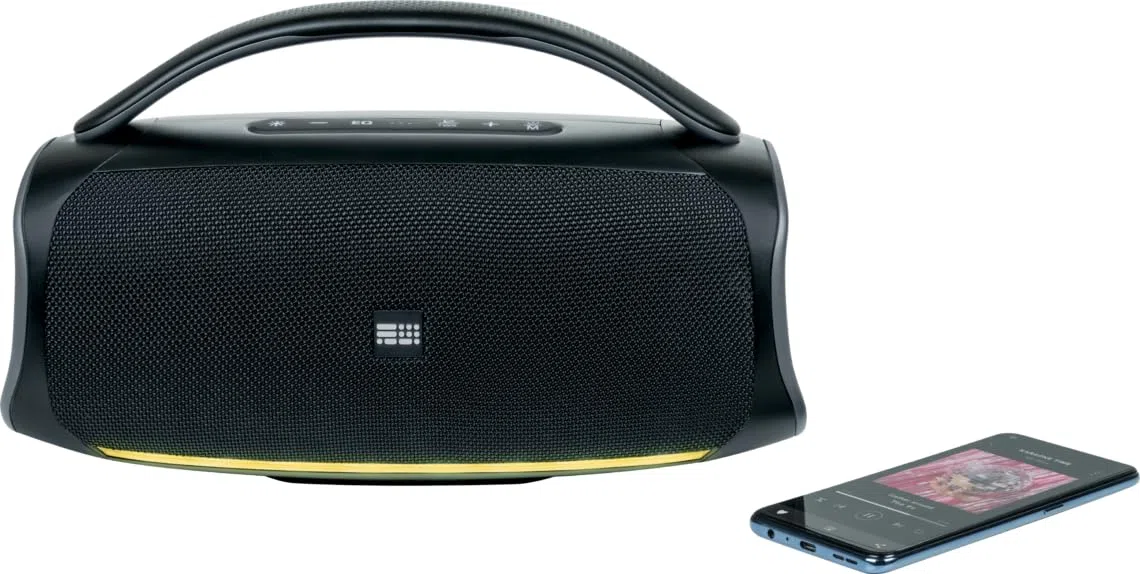 Altavoz inal�mbrico luminoso - BIGBEN - Mainstream 4 - Bluetooth, 100W, USB, Micro-SD, AUX-IN, bater�a 6000mAh