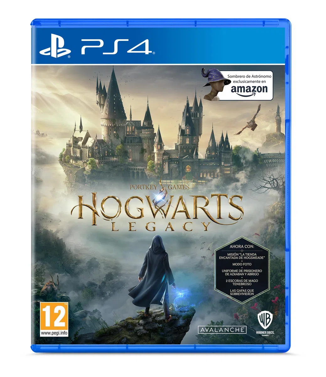 WARNER BROS Hogwarts Legacy PS4 (Edición Exclusiva Amazon)