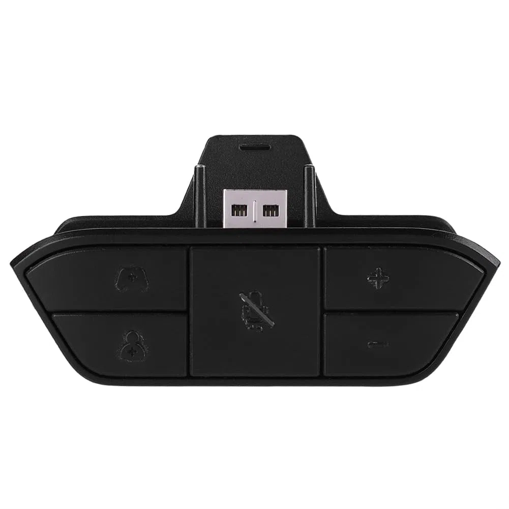 Adaptador de Auriculares para Juegos Estéreo con Cable, Adaptador de Audio para Auriculares de Audio de 3,5 Mm con Control de Juego Y Sincronización de Sonido Estéreo para Xbox One