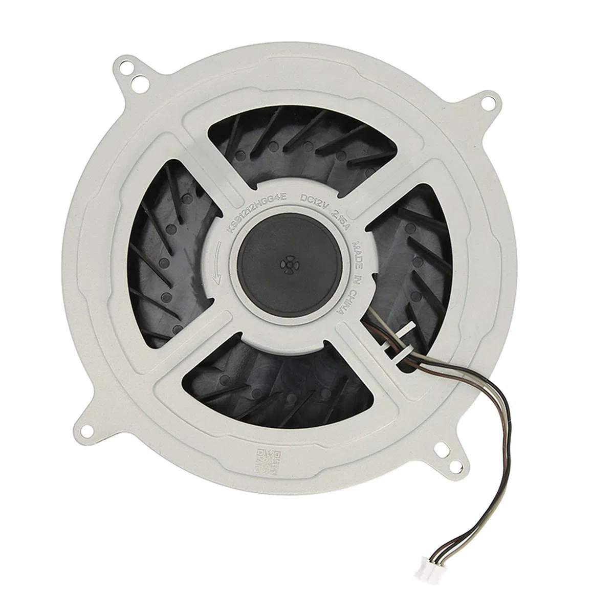 Annadue Ventilador de Refrigeración Interno de Repuesto Universal 23 Blade para, KSB1212HGG4E 12V 2.15A, Fácil de Instalar y Usar.