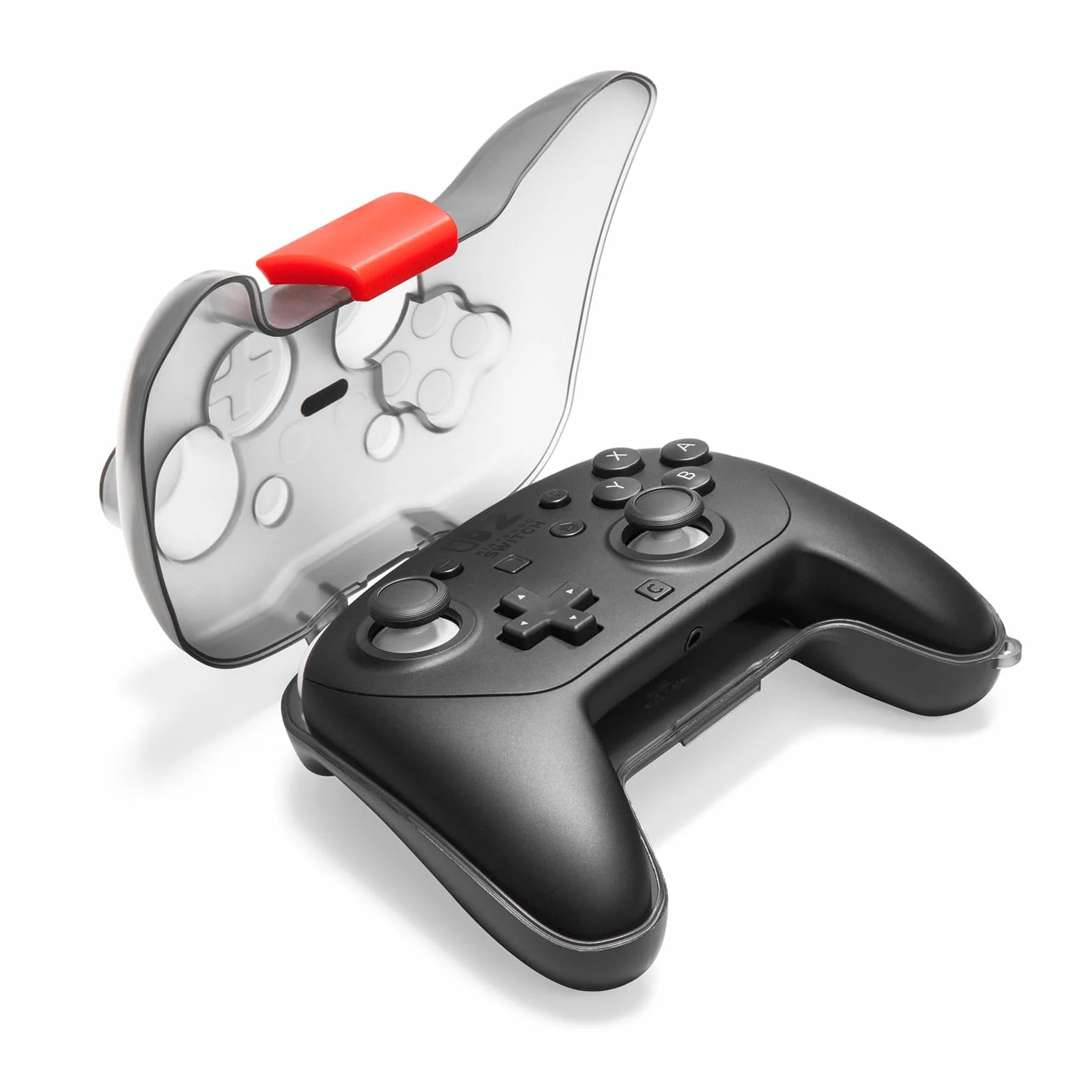 tomtoc Funda para Mando Nintendo Switch 2 Pro Controller, Carcasa Protector rígida para Joystick, Estuche portátil de Viaje, antichoque, antiarañazos, Resistente al Agua