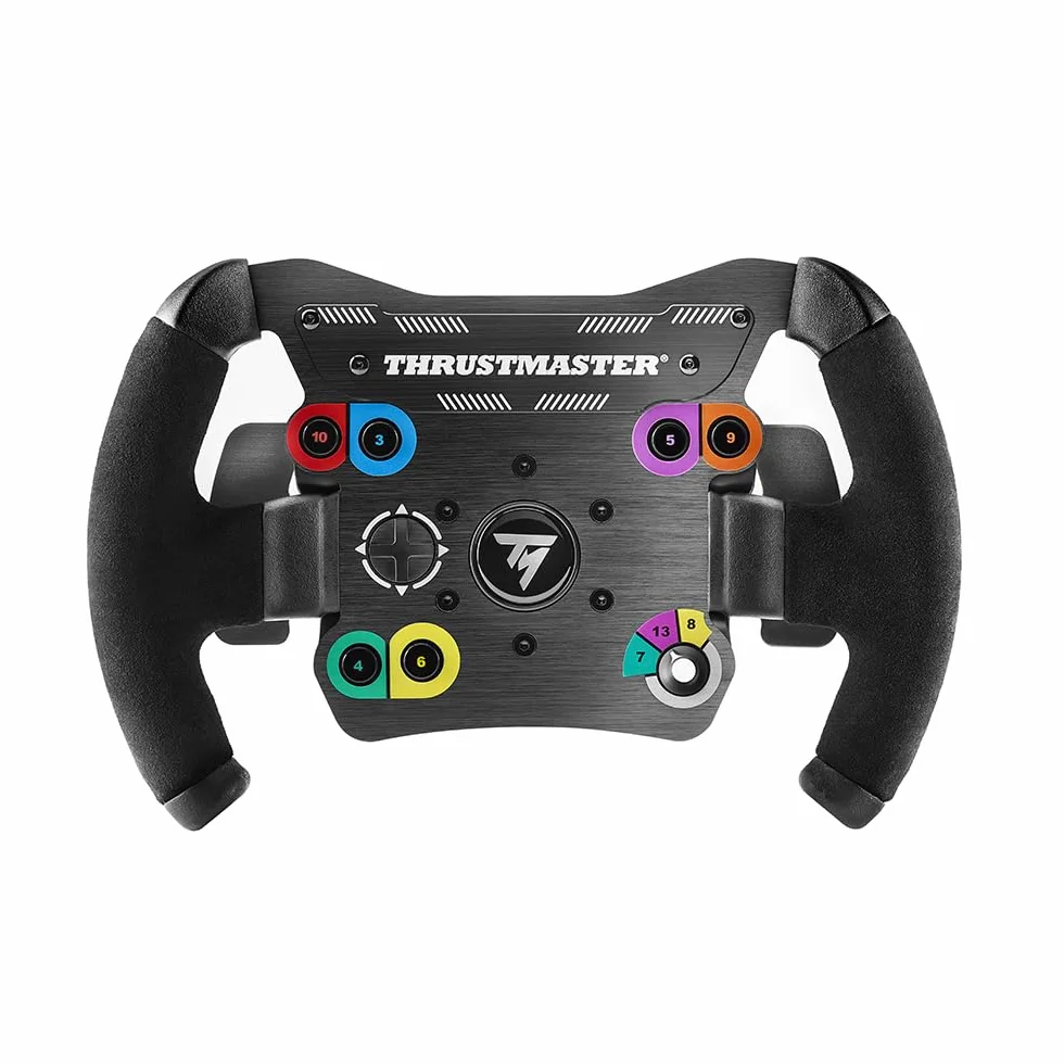 Thrustmaster TM Open Wheel Add-On - Aro de Volante Desmontable (Estilo F1 / GT, Grip de Ante, Levas de Metal, Compatible con PS5, Xbox y PC) Negro