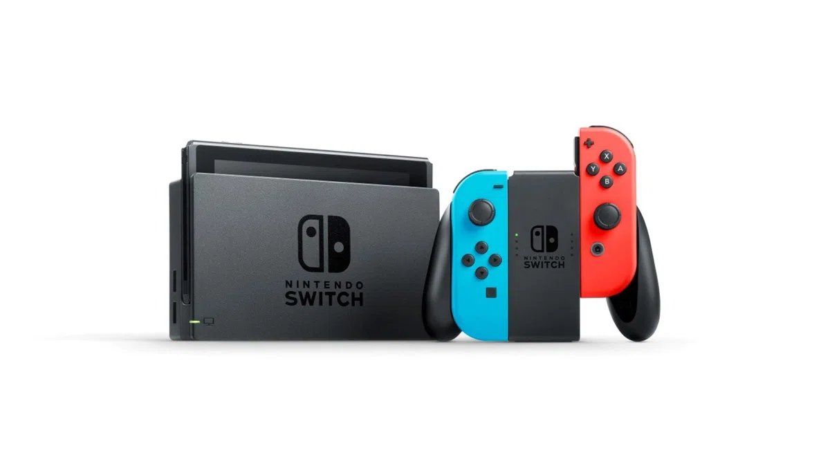 Nintendo Switch Consola Rojo Neón/Azul neón 32 GB + Mario Kart 8 Deluxe
