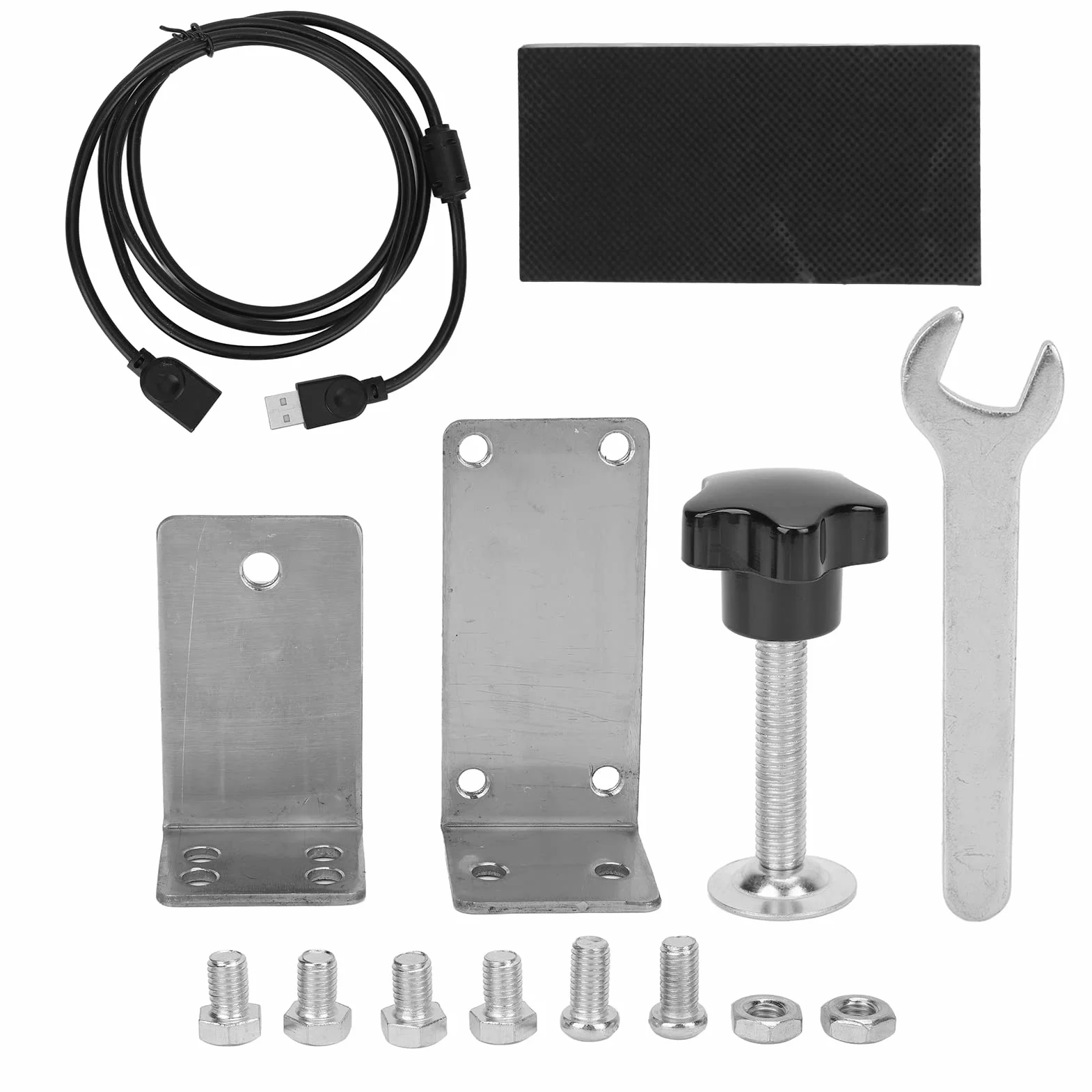 Soporte de Freno de Mano USB, Freno de Mano USB de 64 Bits para Juegos Sim Racing Soporte de Freno de Mano para G27 G25 G29 T500 T300 PC, Accesorio de Juego de Carreras de PC Plug And Play