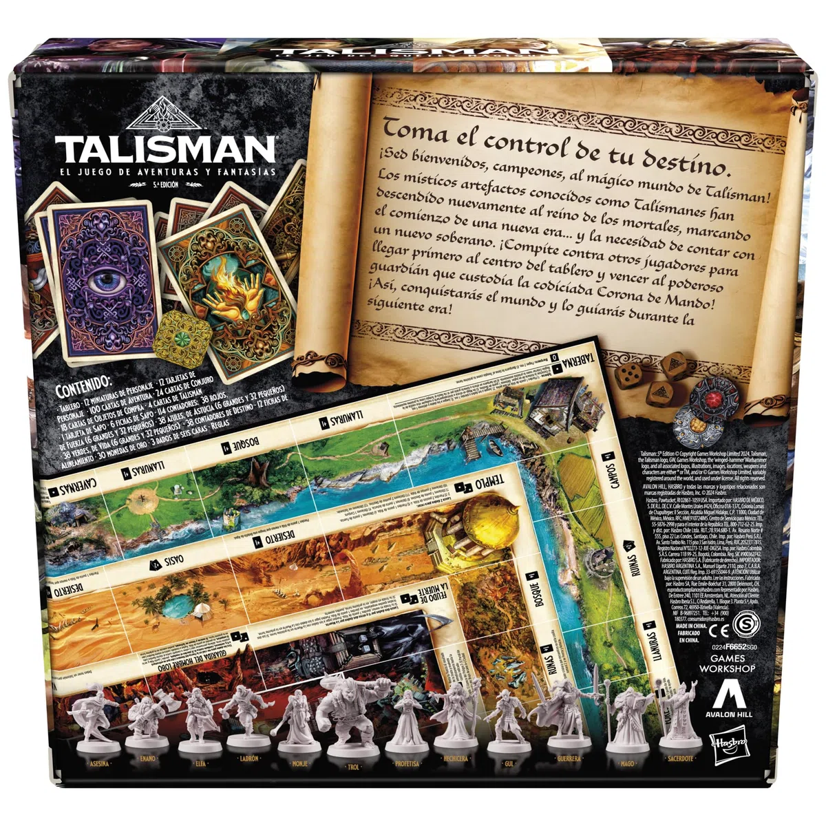 Talisman: El Juego de Aventuras y fantasía, 5.ª Edición - Versión en español