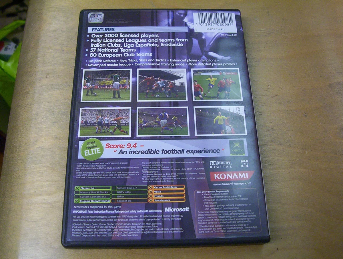 Pro Evolution Soccer 4