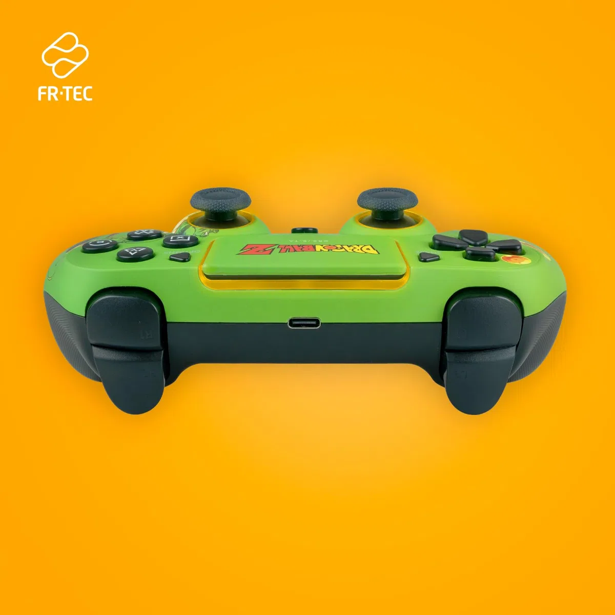 FRTEC – Mando Inalámbrico con Luz LED RGB Compatible con PC y PS4, Gamepad Bluetooth, Batería 950mAh, 10 horas de autonomía (Dragon Ball Shenron)