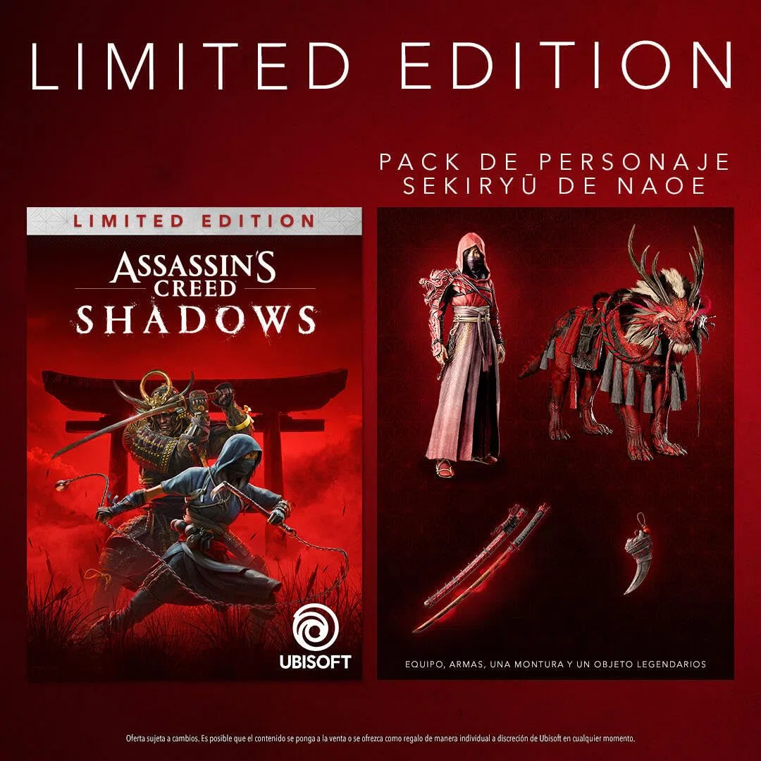 Assassin's Creed Shadows Limited Edition (Exclusivo para Amazon.es) (PS5)