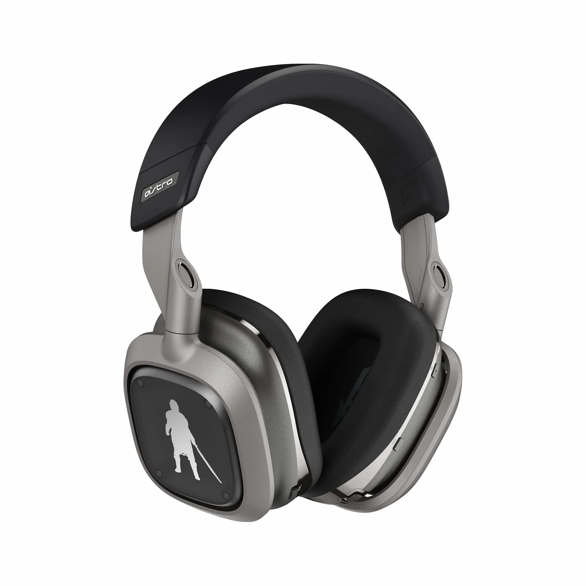Logitech G Astro A30 Lightspeed Auriculares Inalámbricos para Gaming para PS5, Bluetooth, Mic Integrado y Desmontable, USB-C, para Playstation, Nintendo Switch, PC, The Mandalorian Edition, Plata