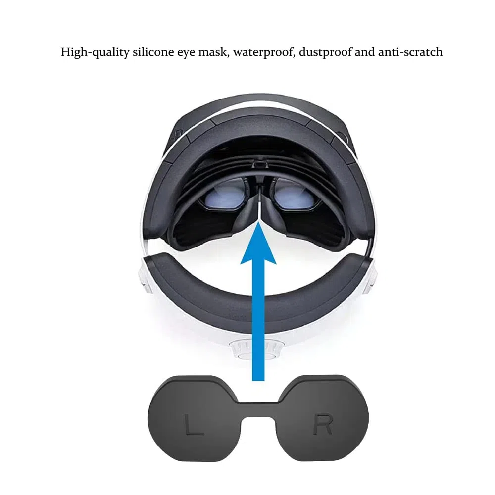 Funda de Transporte para PS VR2 – Funda de Mano rígida de EVA portátil con Cubierta Protectora de Lente para PlayStation VR2 Accesorios de Juego, para Viajes y Almacenamiento en el hogar, Gray,