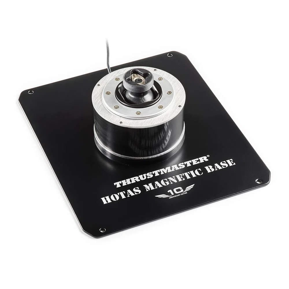 Thrustmaster HOTAS Magnetic Base — Base magnética compatible con las palancas desmontables de flight stick de Thrustmaster en PC